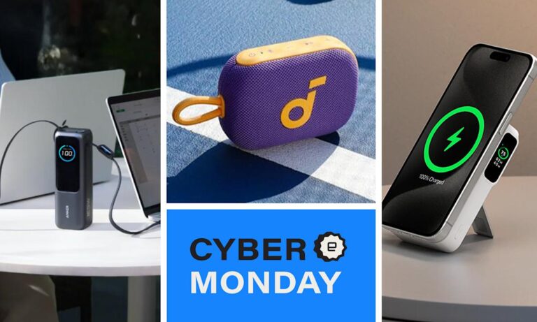 Anker Cyber Monday deals offer up to 50 percent off power banks, wireless chargers, power adapters and more