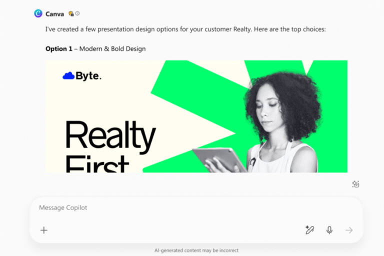 Copilot Gains New Canva Support
