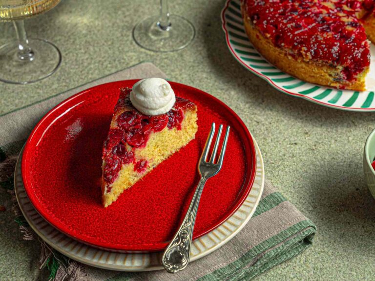 Cranberry Upside-Down Cake Recipe