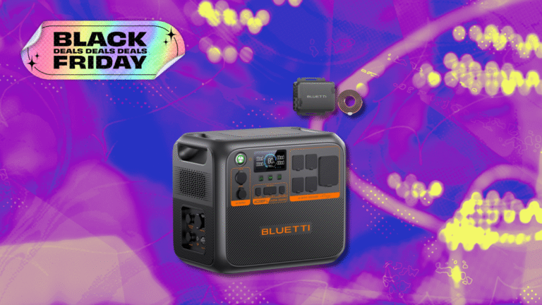Need a power station for your home? This popular Bluetti model is $1,200 off for Black Friday.