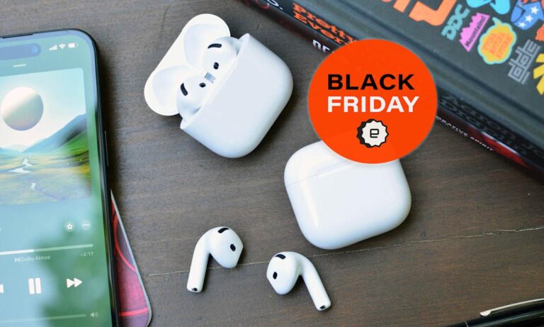 Pick up a pair of AirPods 4 earbuds while they're down to a new low for Black Friday
