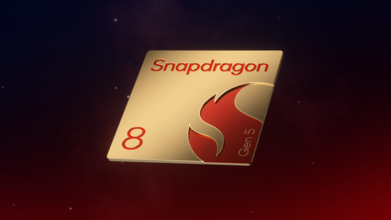A render of a chip with the words "Snapdragon 8 Gen 5" on it.