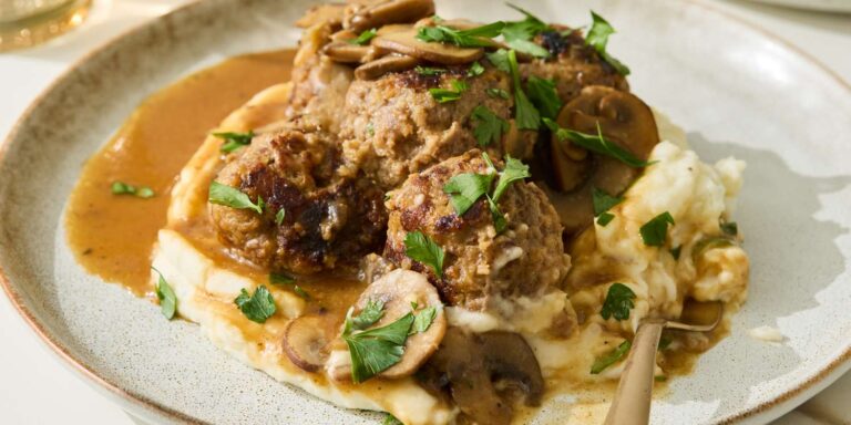 Salisbury Steak Meatballs Recipe