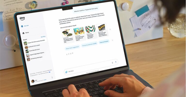 Amazon launches Alexa+ on the web to take on ChatGPT and Gemini