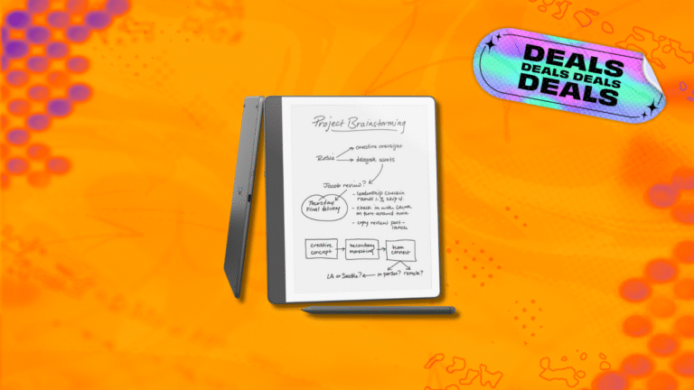 Best Cyber Monday Kindle deal: Save $140 on Kindle Scribe