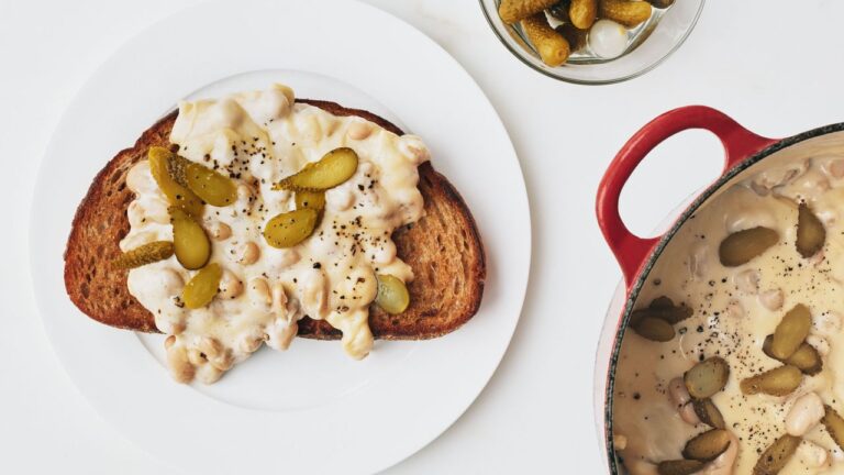 Creamy Fondue Beans Recipe | Epicurious