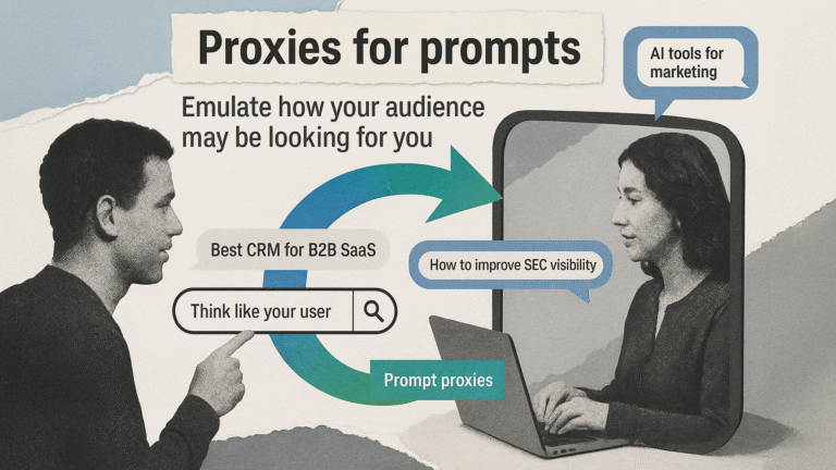 Emulate how your audience may be looking for you