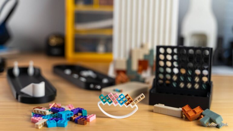 I 3D printed these games to play with family at Christmas