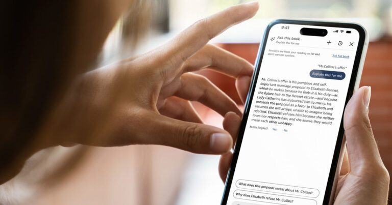 Kindle’s new ask this book feature lets readers get answers without leaving the page Kindle’s new ask this book feature lets readers get answers without leaving the page