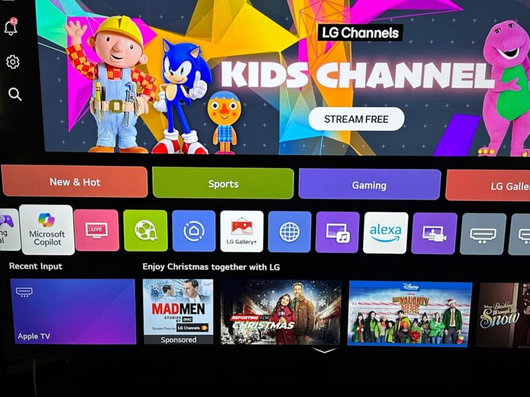 LG will let you delete the previously unremovable Microsoft Copilot shortcut on its smart TVs