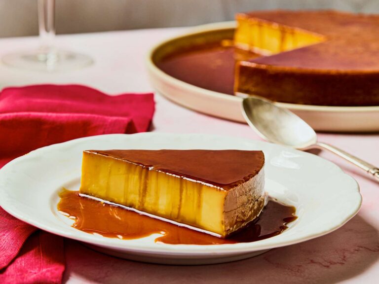 Orange and Saffron Flan Recipe