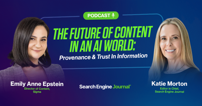 The Future Of Content In An AI World: Provenance & Trust In Information