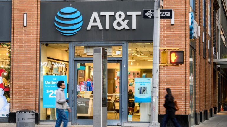 an AT&T storefront