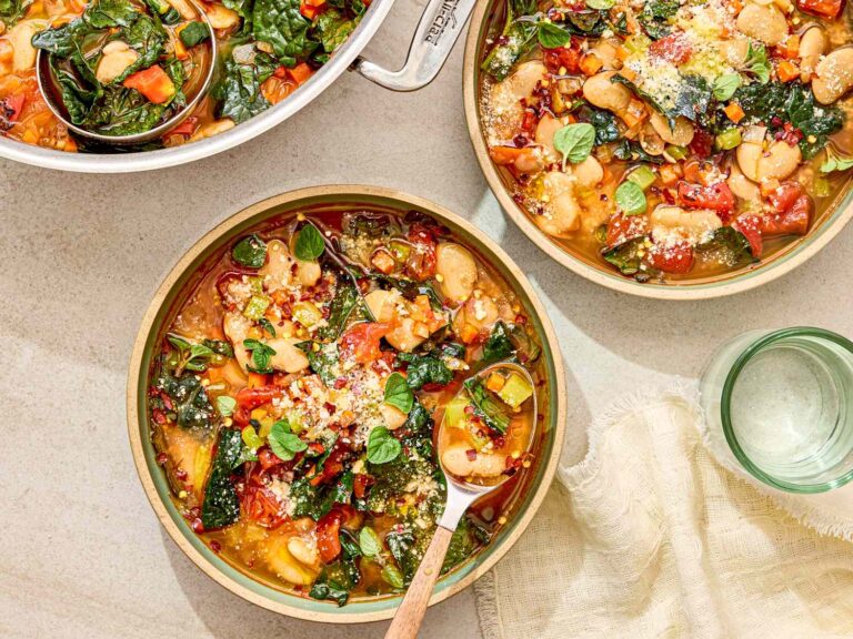 30-Minute White Bean and Kale Soup With Fire-Roasted Tomatoes