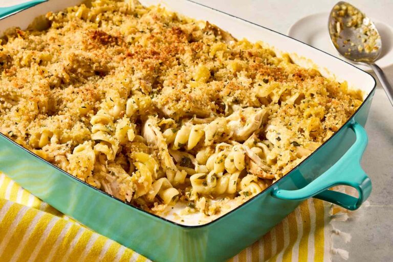 Chicken Piccata Noodle Casserole Recipe Chicken Piccata Noodle Casserole Recipe