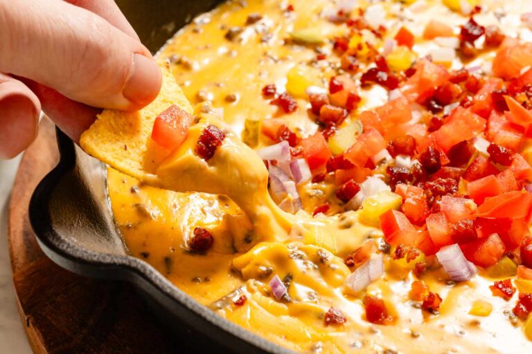 Easy Cheeseburger Dip Recipe (28 Minutes)
