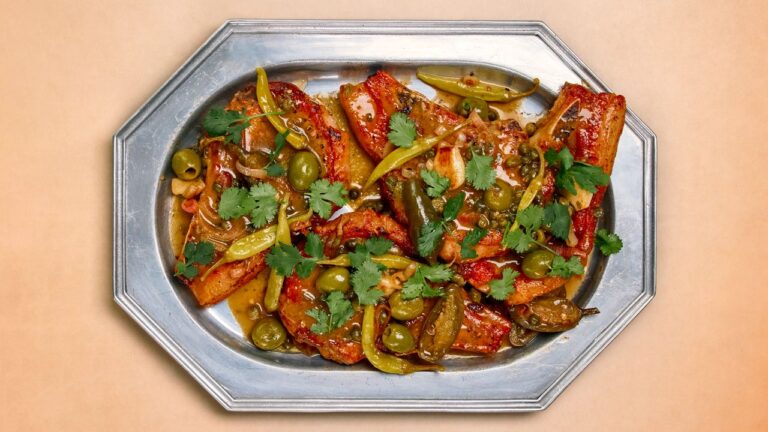 Green Chile Puttanesca Pork Chops Recipe