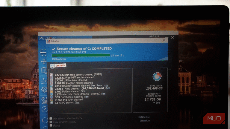 I cleaned my PC's history tracks deeper than CCleaner ever could