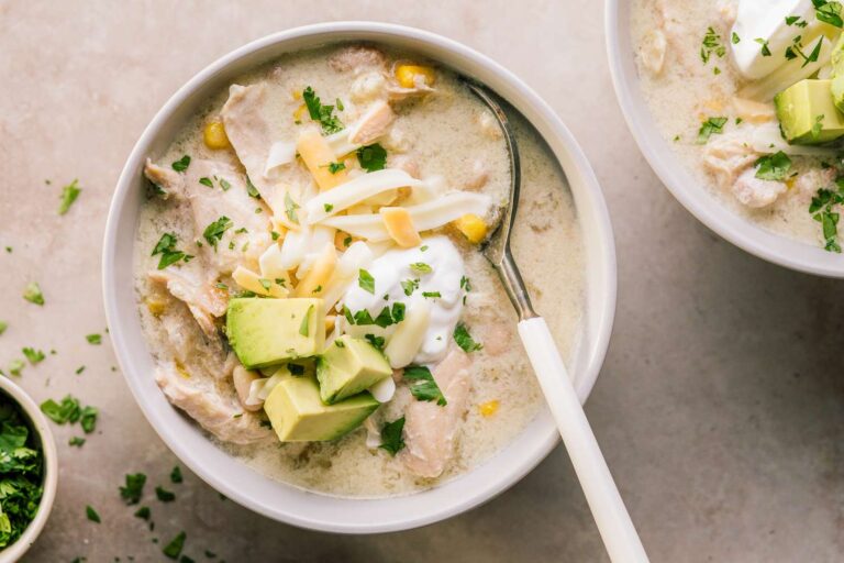 Slow Cooker Chicken Enchilada Soup Recipe