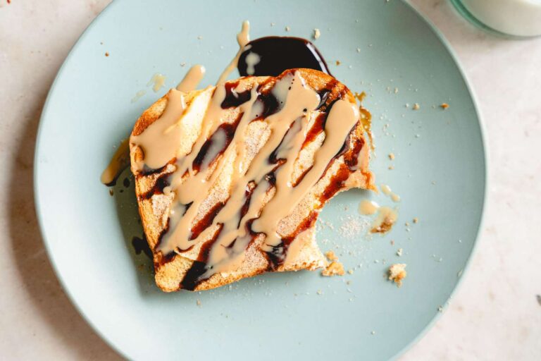 Tahini Cinnamon Toast Recipe (5 Minutes)