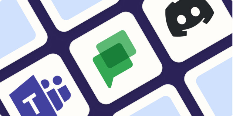 Microsoft Teams, our pick for the best Slack alternative for large organizations broken down into teams.