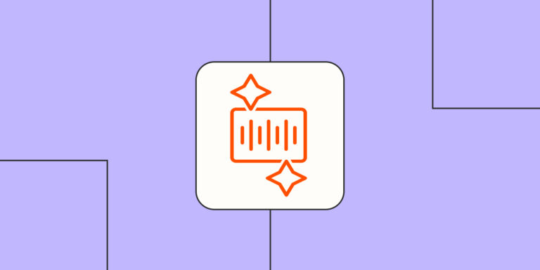 A visual diagram built in Zapier Canvas of an AI voice app workflow