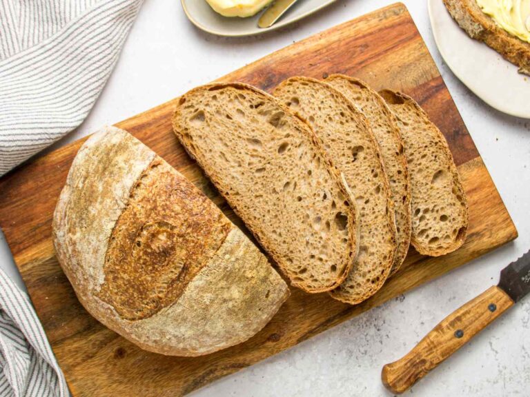 No-Knead Whole Wheat Bread Recipe