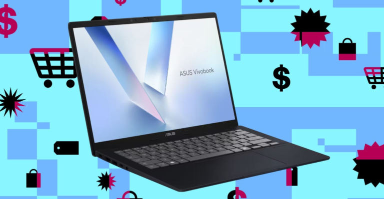 The 14-inch, ARM-based Asus Vivobook is half off today