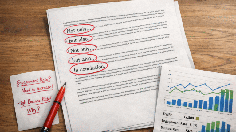 The AI writing tics that hurt engagement: A study