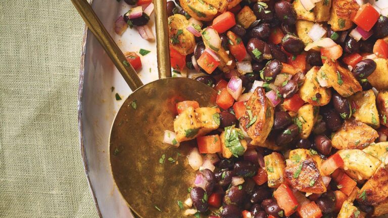 Plantain and Black Bean Salad Recipe Plantain and Black Bean Salad Recipe