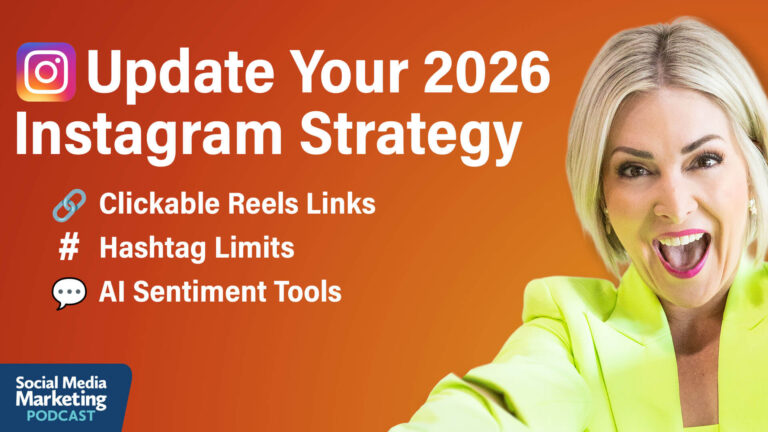 What Clickable Reels Links and Hashtag Limits Mean for Your 2026 Instagram Strategy : Social Media Examiner What Clickable Reels Links and Hashtag Limits Mean for Your 2026 Instagram Strategy : Social Media Examiner