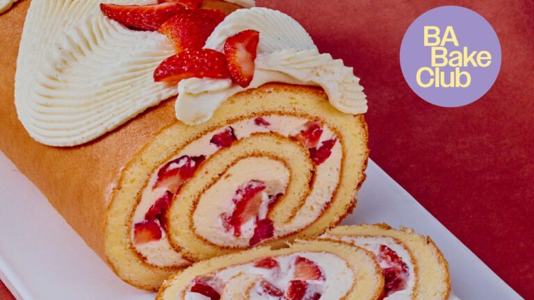 Strawberry Shortcake Roll Recipe | Epicurious Strawberry Shortcake Roll Recipe | Epicurious